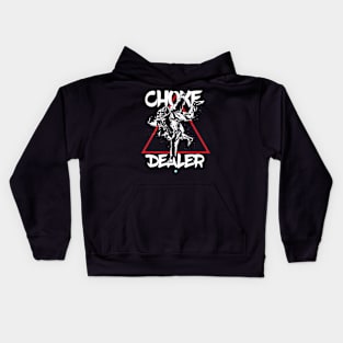 brazilian jiu jitsu choke dealer mma gift idea Kids Hoodie